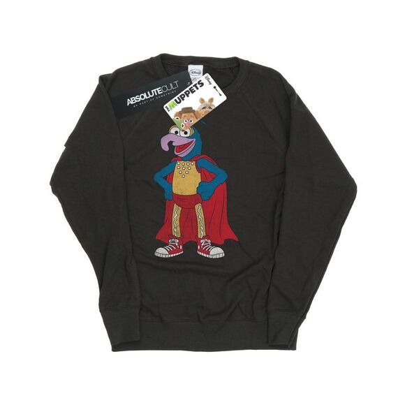 The Muppets Womens/Ladies Classic Gonzo Heather Sweatshirt / Light Graphite - Picture 1 of 5